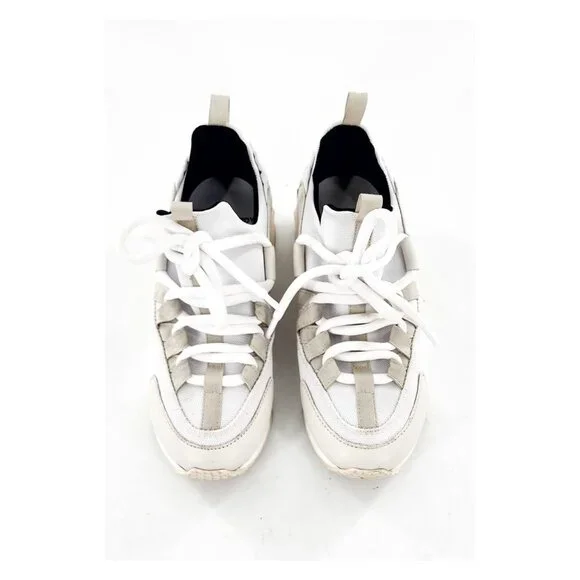 PIERRE HARDY Trek Comet Women's Sneakers White Beige